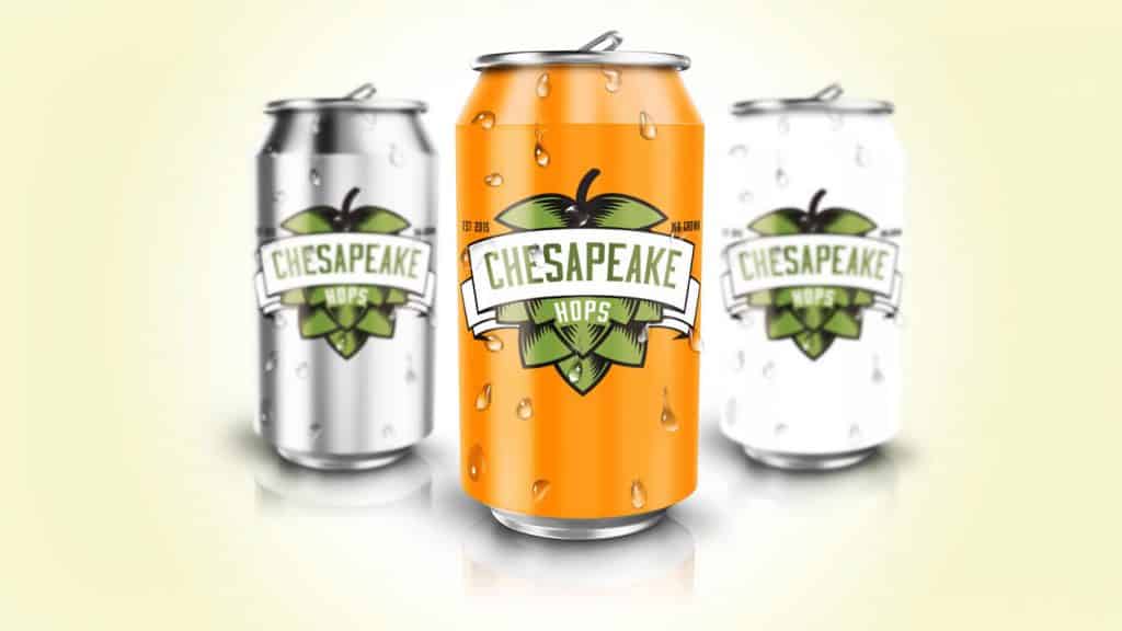 Chesapeake Hops can designs